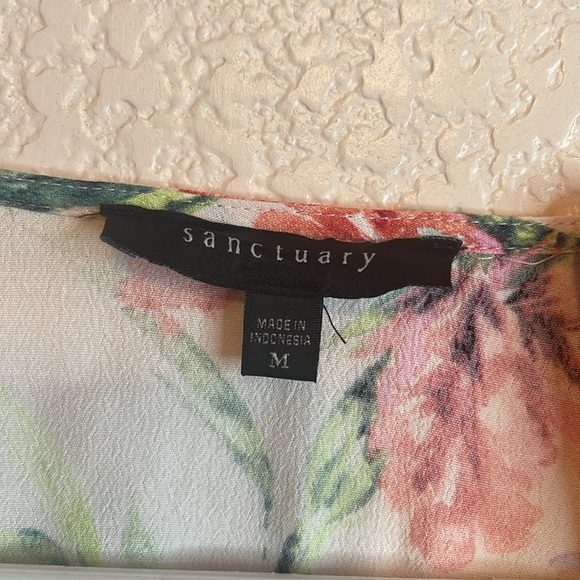 Floral Blouse with Bell Sleeves - Picture 9 of 11